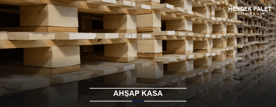 Hendek Taşıma İçin Ahşap Kasa