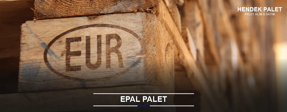 Hendek Orijinal EPAL Palet